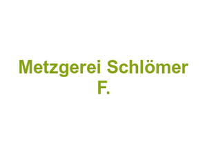 Metzgerei Schlömer F. Logo