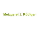Metzgerei J. Rüdiger Logo