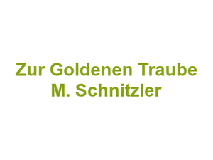 Zur Goldenen Traube M. Schnitzler Logo