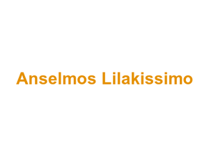 Anselmos Lilakissimo Logo
