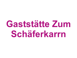 Gaststätte "Zum Schäferkarr'n" Logo