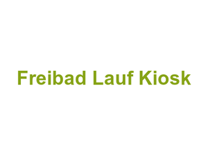 Freibad Lauf Kiosk Logo
