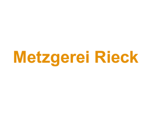 Metzgerei Rieck Logo