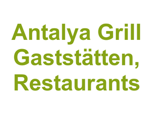 Antalya Grill Gaststätten, Restaurants Logo