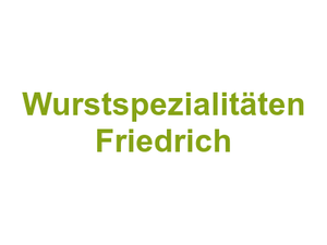 Metzgerei Fränkische Fleisch- und Wurstspezialitäten Friedrich Logo