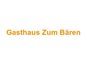 Gasthaus Zum Bären Logo