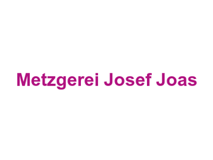 Metzgerei Josef Joas Logo