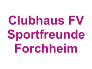 Clubhaus FV Sportfreunde Forchheim Logo