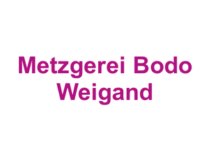 Metzgerei Bodo Weigand Logo