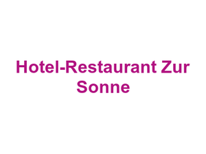 Hotel-Restaurant Zur Sonne Logo