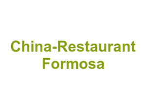 China-Restaurant Formosa Logo