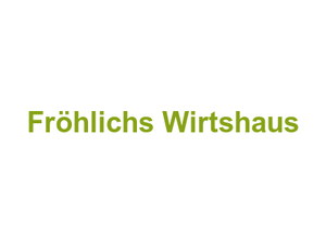 Fröhlichs Wirtshaus Logo