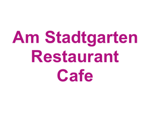 Am Stadtgarten Restaurant Cafe Logo