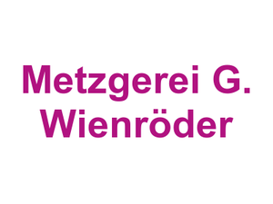 Metzgerei G. Wienröder Logo