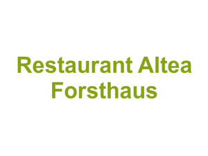 Restaurant Altea Forsthaus Logo