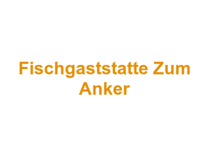 Fischgaststatte Zum Anker Logo