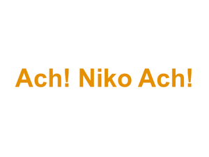 Ach! Niko Ach! Logo