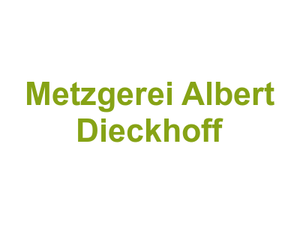 Metzgerei Albert Dieckhoff Logo