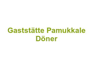 Gaststätte Pamukkale Döner Logo