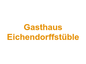 Gasthaus Eichendorffstüble Logo
