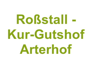 Roßstall - Kur-Gutshof Arterhof Logo