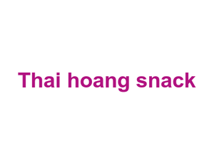Thai hoang snack Logo