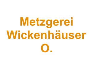 Metzgerei Wickenhäuser O. Logo