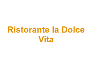 Ristorante la Dolce Vita Logo