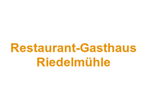 Restaurant-Gasthaus Riedelmühle Logo