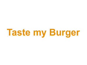 Taste my Burger Logo