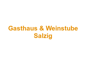 Gasthaus & Weinstube Salzig Logo