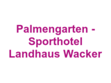 Palmengarten - Sporthotel Landhaus Wacker Logo