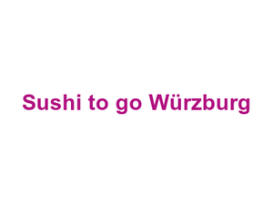 Sushi to go Würzburg Logo