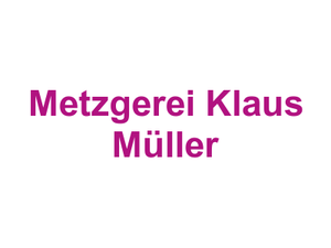 Metzgerei Klaus Müller Logo