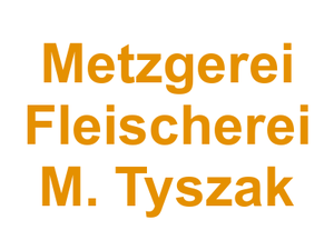 Metzgerei Fleischerei M. Tyszak Logo