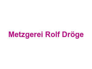 Metzgerei Rolf Dröge Logo