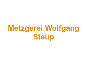 Metzgerei Wolfgang Steup Logo
