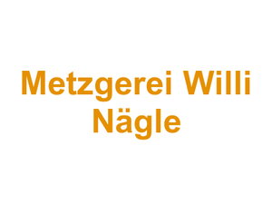 Metzgerei Willi Nägle Logo
