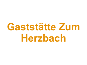 Gaststätte Zum Herzbach Logo