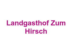 Landgasthof Zum Hirsch Logo