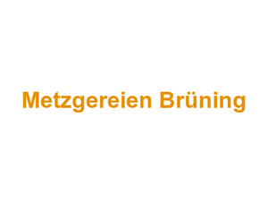 Metzgereien Brüning Logo