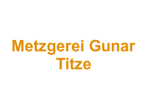 Metzgerei Gunar Titze Logo