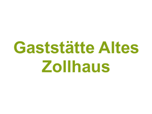 Gaststätte Altes Zollhaus Logo