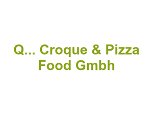 Q... Croque & Pizza Food Gmbh Logo