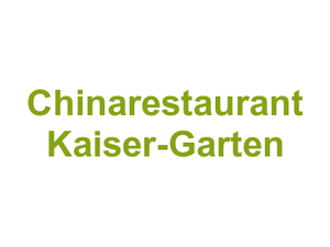 Chinarestaurant Kaiser-Garten Logo