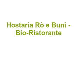 Hostaria Rò e Buni - Bio-Ristorante Logo