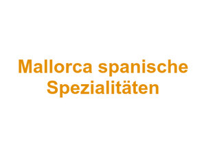 Bodega Restorante Mallorca spanische Spezialitäten Logo