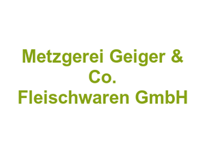 Metzgerei Geiger & Co. Fleischwaren GmbH Logo