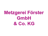 Metzgerei Förster GmbH & Co. KG Logo