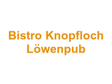 Bistro Knopfloch Löwenpub Logo